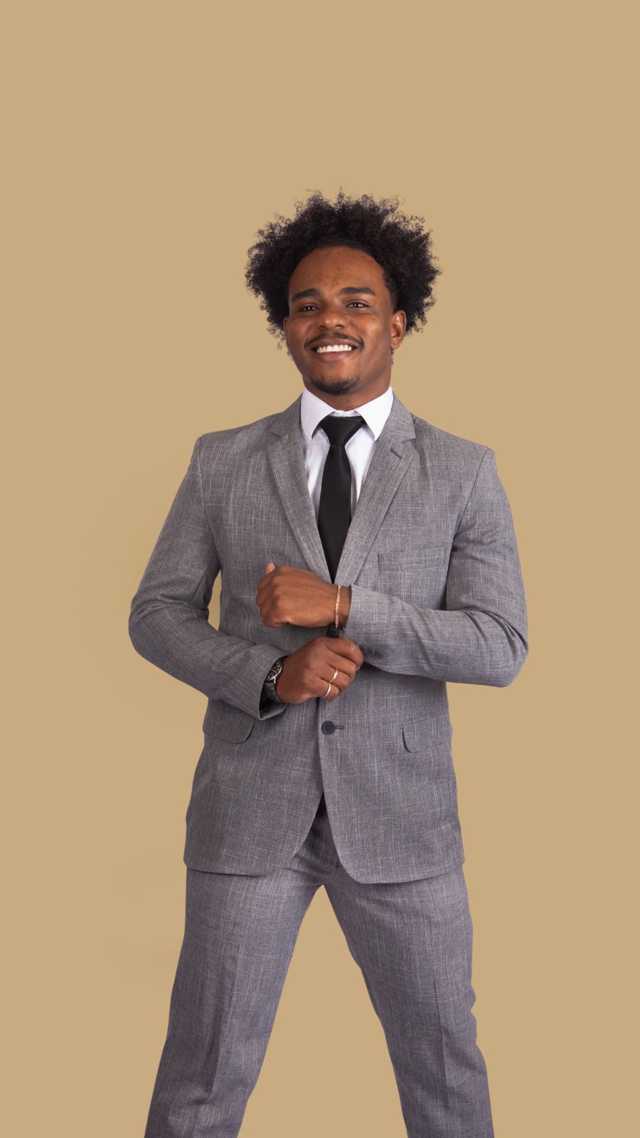 Terno Tecido Gabardine (microfibra)